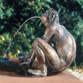 Bronzeskulptur Wasserspeier - limitierte Knstlerfigur -...