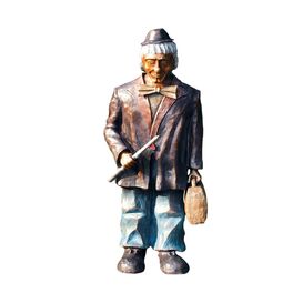 Limitierte Knstlerauflage - Clown-Statue aus Bronze -...