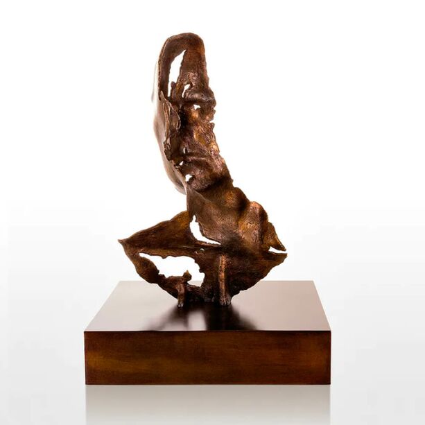Mann Bronzebste mit Sockel in limitierter Auflage - Fragment II