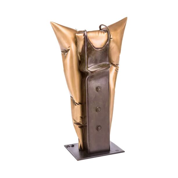 Bronzeplastik Kissen im Zwang vom Knstler - Corsage