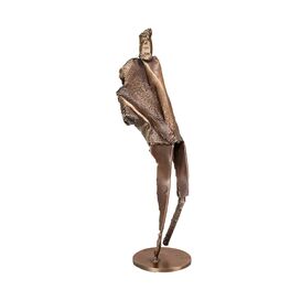 Abstrakte Menschenfigur aus Bronze vom Knstler - Apologet