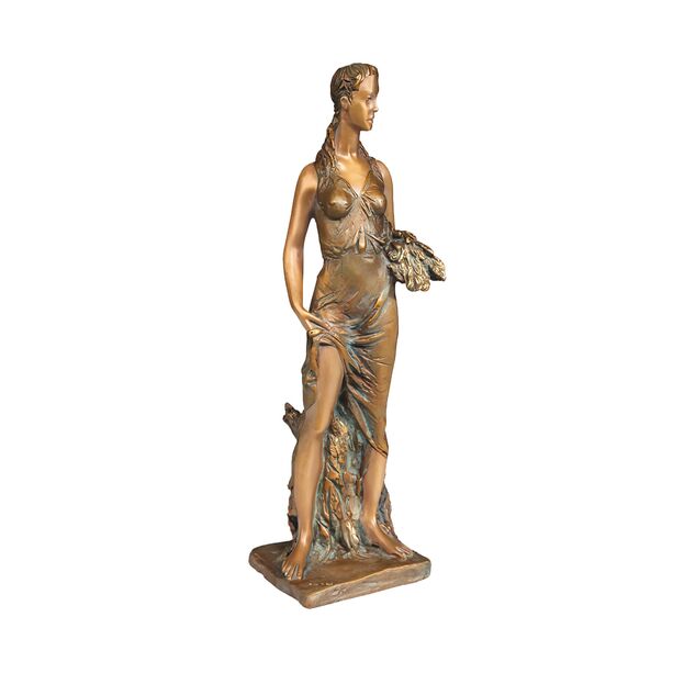 Knstler Frauenstatue limitiert aus Bronzeguss - Sommer