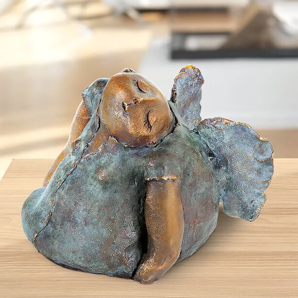 Kleiner Engel aus Bronzehandwerk - limitiertes Design - Kleiner Engel