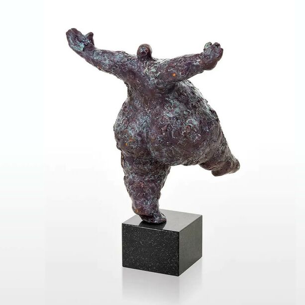 Opulente Tnzerin aus Bronze im abstrakten Design - Balance 29