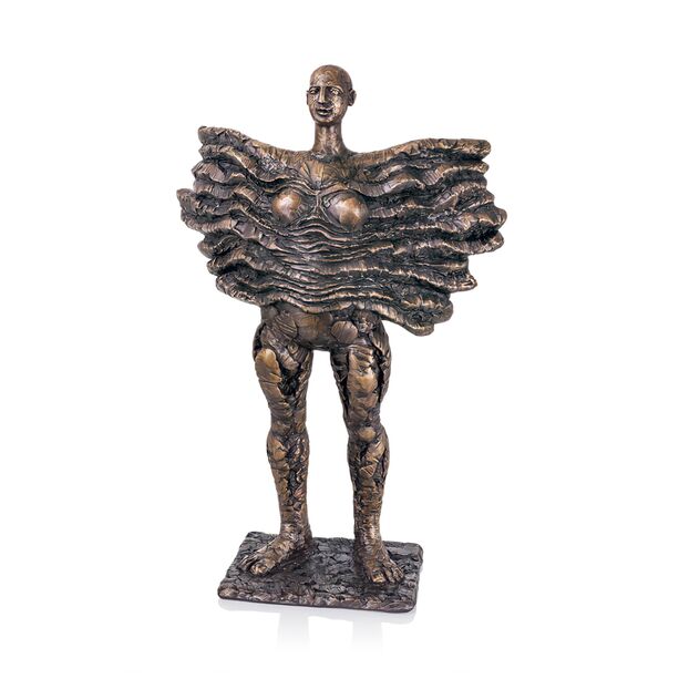 Aphrodite mit Flgeln als limitierte Bronzestatue - Aphrodite VII