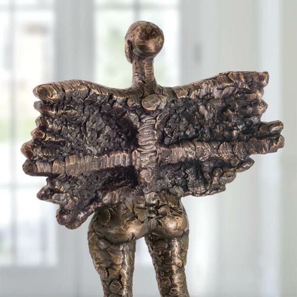 Aphrodite mit Flgeln als limitierte Bronzestatue - Aphrodite VII