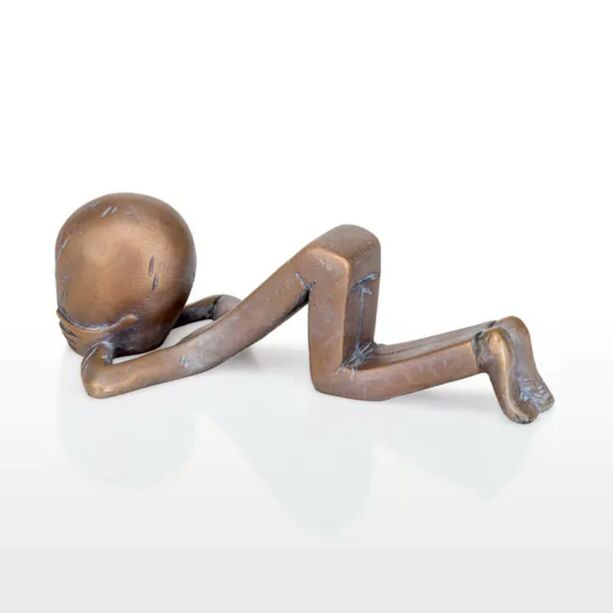 Kopflos - limitierte Menschenskulptur aus Bronze - Ho perso la testa