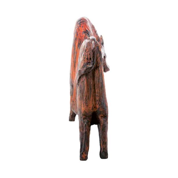 Groe Stierfigur limitiert aus Bronze mit Rostpatina - Groer Stier