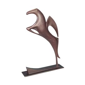 Mystische Figur Pegasus im modernen Bronzedesign - Pegasus