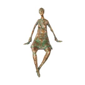 Bronze Frauenfigur limitiert als Kantendeko - Dialog,...