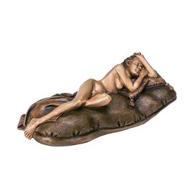 Bronzeskulptur limitiert - schlafende Frauenfigur -...