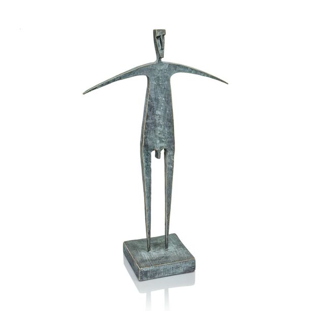 Stilistische Mann Bronzeskulptur - limitierte Edition - Dancer