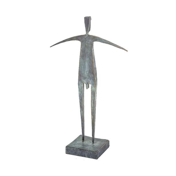 Stilistische Mann Bronzeskulptur - limitierte Edition - Dancer