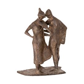 Violinenspieler Mann und Frau aus limitierter Bronze -...