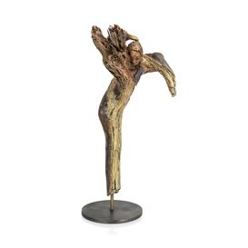 Mischwesen Mensch und Baum - limitierte Bronzefigur - Cherub