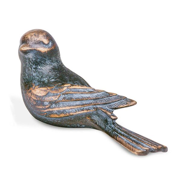 Vogelfiguren Set - Outdoor Deko aus Bronze - Vgel Pan
