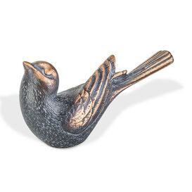 Stilvolle Vogelfigur aus robuster Bronze - Vogel Wini