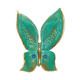 Schmetterlingsfigur aus Bronze - Wandbefestigung -...