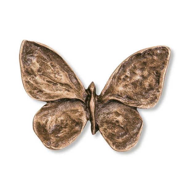 Schmetterling Fassadendeko aus robustem Metall - Schmetterling Pan
