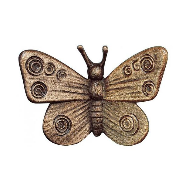 Besondere Wanddeko Schmetterling aus Metall - Schmetterling Bea