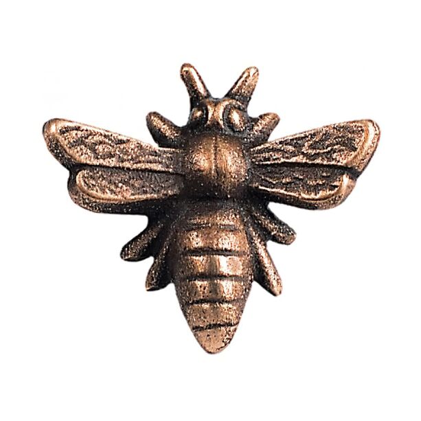 Biene aus Bronze zur Wandbefestigung - Biene Klara