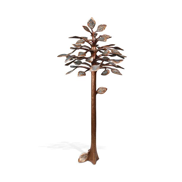 Bronzebaum mit Baumkrone als Gartendeko - Laubbaum