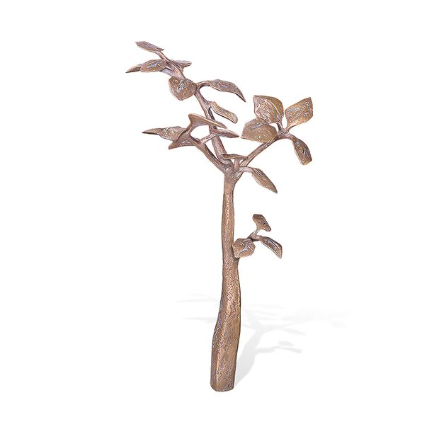 Elegante Gartenplastik Deko-Baum aus Bronze - Baum Undi