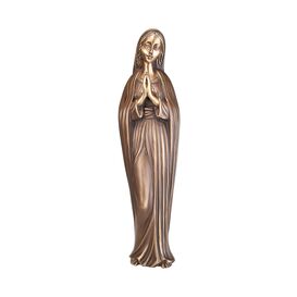 Betende Madonna Bronzestatue - wetterfest - Madonna Dolores