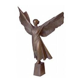 Limitierte Designer Engelskulptur aus Bronze - Angelo...
