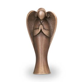 Kleine Engelfigur fr drauen - Bronzedeko - Angelo Magora