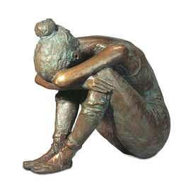 Sitzende Frauenfigur aus Bronze - limitiert - Cayetana