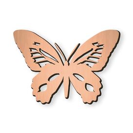 Kleiner Wand Schmetterling aus Bronze - Schmetterling Ruth