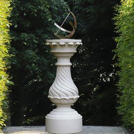 Garten Sonnenuhr mit Stein Podest - Galileo