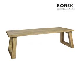 Eckiger 300cm Borek Gartentisch XXL - Teakholz - Esstisch...