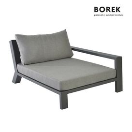 Eckmodul fr Borek Lounge - Alu - links - Loungemodul...