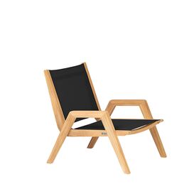 Bequemer Lounge-Sessel aus Teakholz fr den Garten -...
