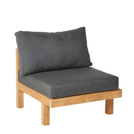 Geschmackvoller Lounge-Stuhl mit R�ckenlehne f�r drau�en - Lucy Lounge-Stuhl / Wei�