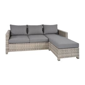 Polyrattan Gartensofa als 4-Sitzer - verstellbar -...