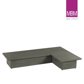 Lounge-Tisch in Stone Grey aus Resysta von MBM - La Villa...