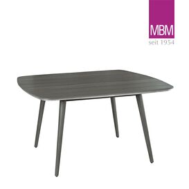Eleganter quadratischer Gartentisch aus Resysta von MBM -...