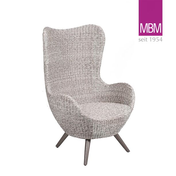 Eleganter Garten-Sessel aus Resysta und Mirotex Twist von MBM - Sessel Ocean