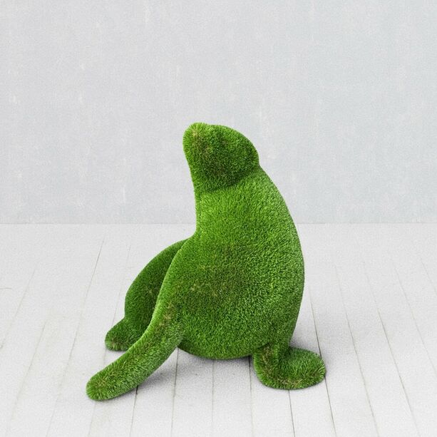 Neugieriger Seelwe - Seehund als auergewhnliche Gartendeko Topiary  - Gabbie