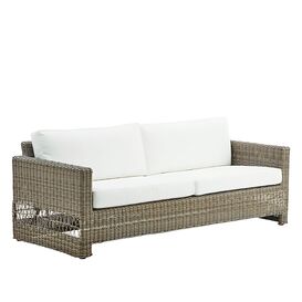 Geflochtenes 3-Sitzer Gartensofa fr die Lounge in...