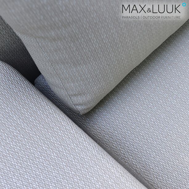 Max & Luuk Lounge Sofa mit Polstern und zwei Armlehnen - Luke 3-Sitzer