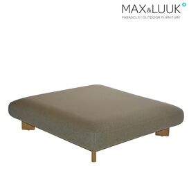 Groes Daybed fr den Garten aus Teakholz von Max & Luuk...