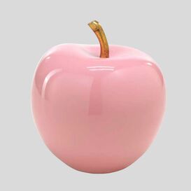 Moderner Deko Apfel aus Polystone - Hochglnzend - Luela