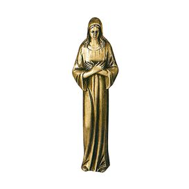 Stehende Madonna aus Bronze fr den Auenbereich -...