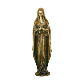 Betende Maria als groe Bronze Standfigur fr den Garten...