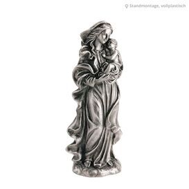 Klassische Statue Mutter Gottes mit Jesus aus Aluminium -...