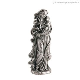 Klassische Statue Mutter Gottes mit Jesus aus Bronze -...